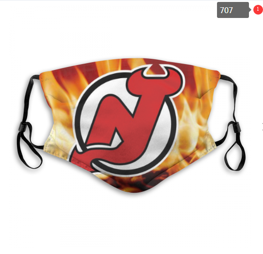 NHL New Jersey Devils #6 Dust mask with filter